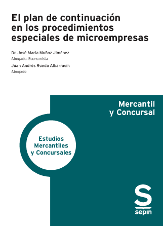 el plan de continuación en los procedimientos especiales de microempresas libro